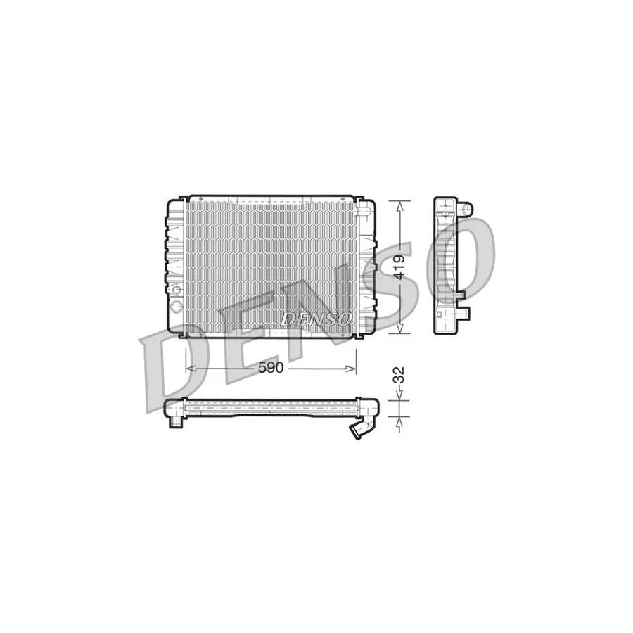 Denso DRM33001 Drm33001 Engine Radiator For Volvo 240 | ML Performance UK