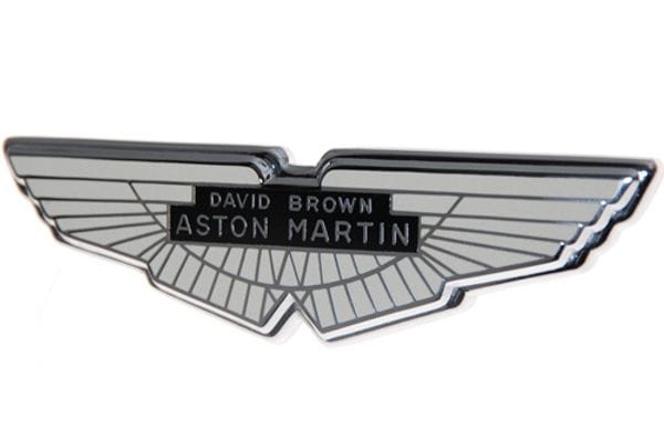 Aston Martin 030-004-0035S David Brown Bonnet & Boot Badge (Silver) | ML Performance UK Car Parts