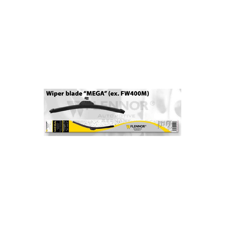 Flennor Mega, Mega (Flat Blade) FW400M Wiper Blade | ML Performance UK Car Parts