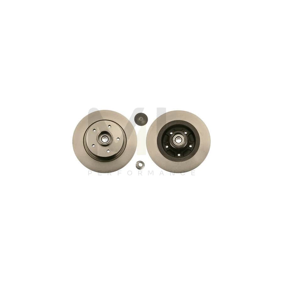 TRW DF6127BS Brake Disc Solid, with ABS sensor ring, with wheel bearing | ML Performance Car Parts