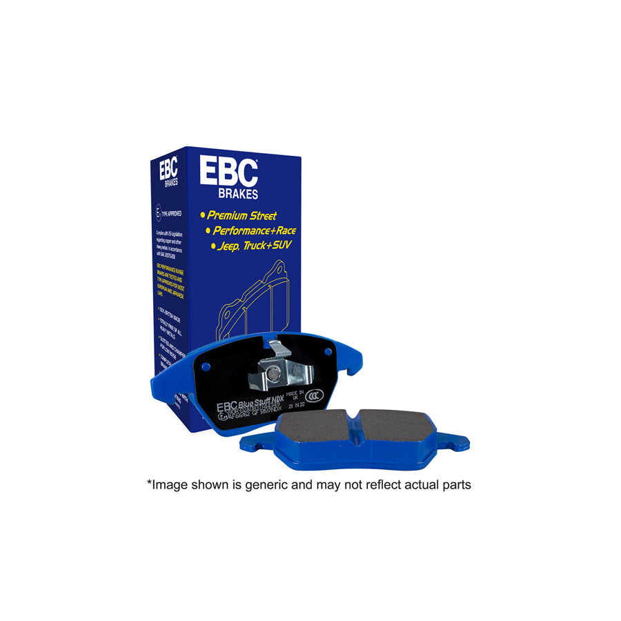 EBC DP52356NDX Kia Stinger Bluestuff NDX Front Brake Pads  - Brembo Caliper 1 | ML Performance UK Car Parts