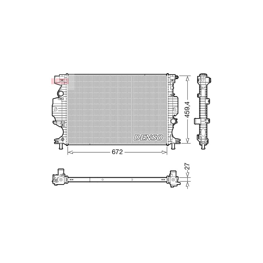 Denso DRM10120 Drm10120 Engine Radiator | ML Performance UK