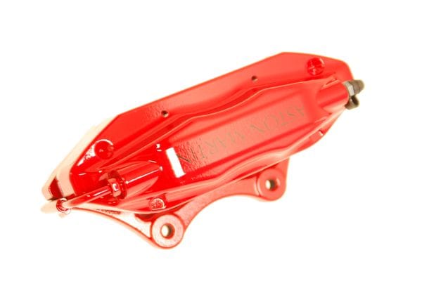 Aston Martin 28-86585-W Rear LH Brake Caliper in Red | ML Performance UK Car Parts