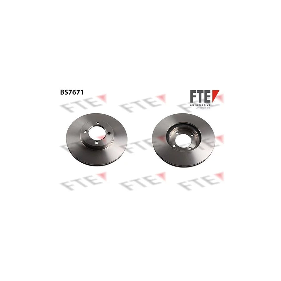 Fte BS7671 Brake Disc For Toyota Corolla V Coupe (E80) | ML Performance UK Car Parts