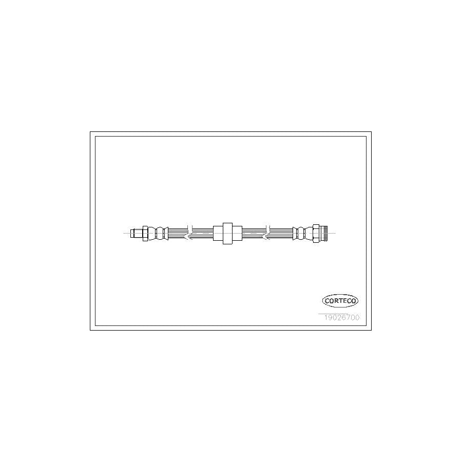 Corteco 19026700 Brake Hose | ML Performance UK