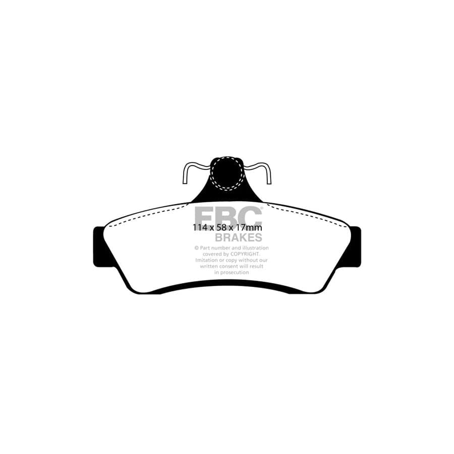 EBC PD40K811 Holden Monaro Ultimax Pad & Plain Disc Kit 3 | ML Performance UK Car Parts