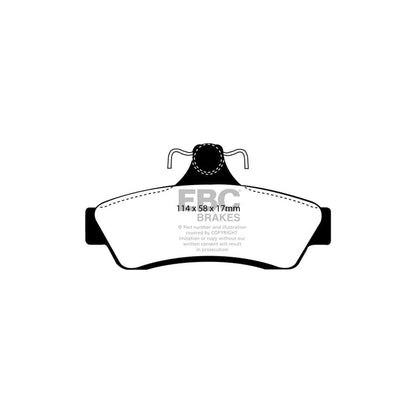 EBC PD40K811 Holden Monaro Ultimax Pad & Plain Disc Kit 3 | ML Performance UK Car Parts