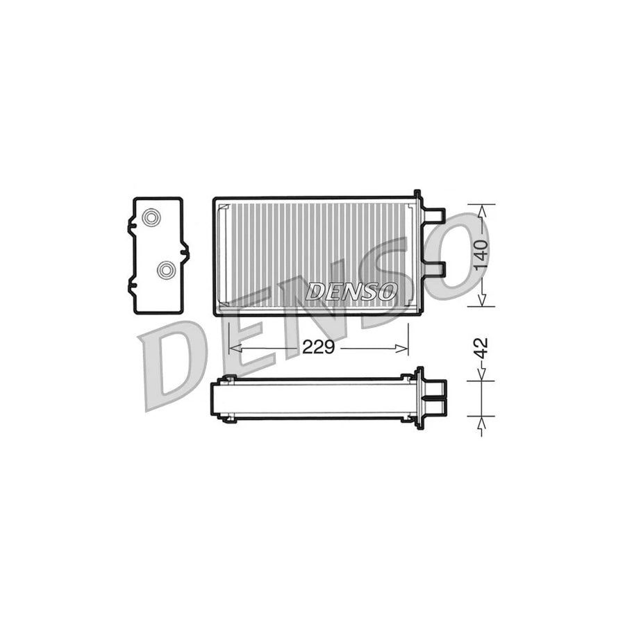 Denso DRR13001 Drr13001 Heater Matrix For Autobianchi Y10 Hatchback | ML Performance UK