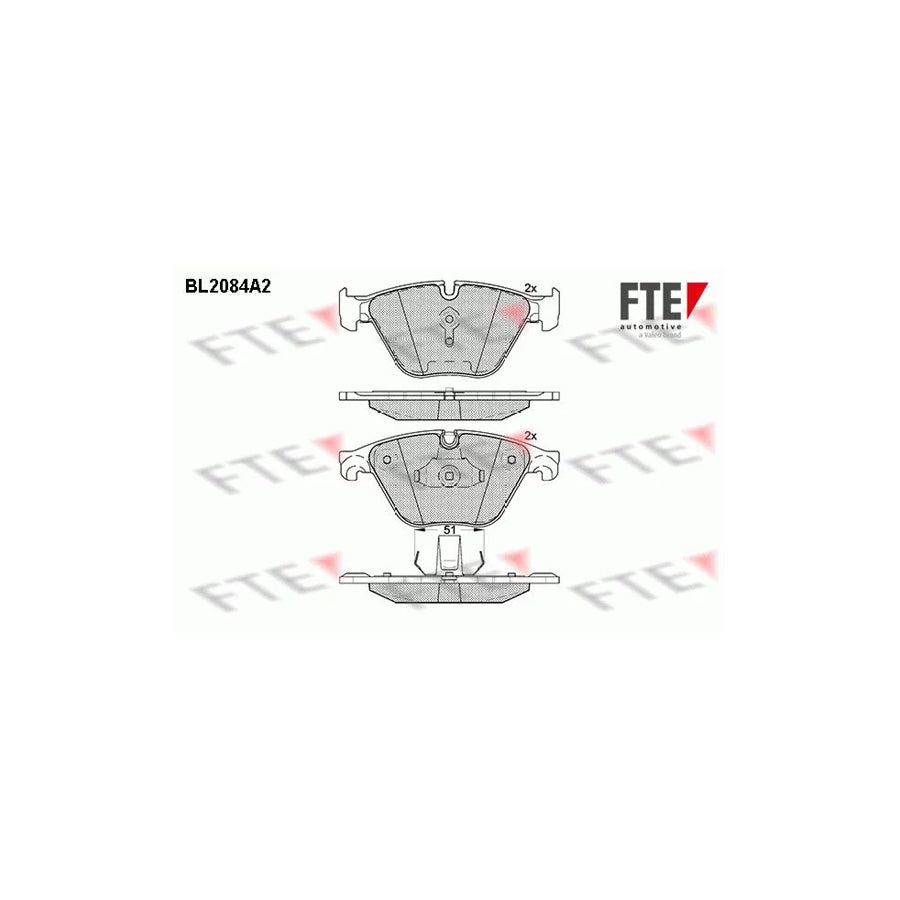 Fte BL2084A2 Brake Pad Set | ML Performance UK Car Parts