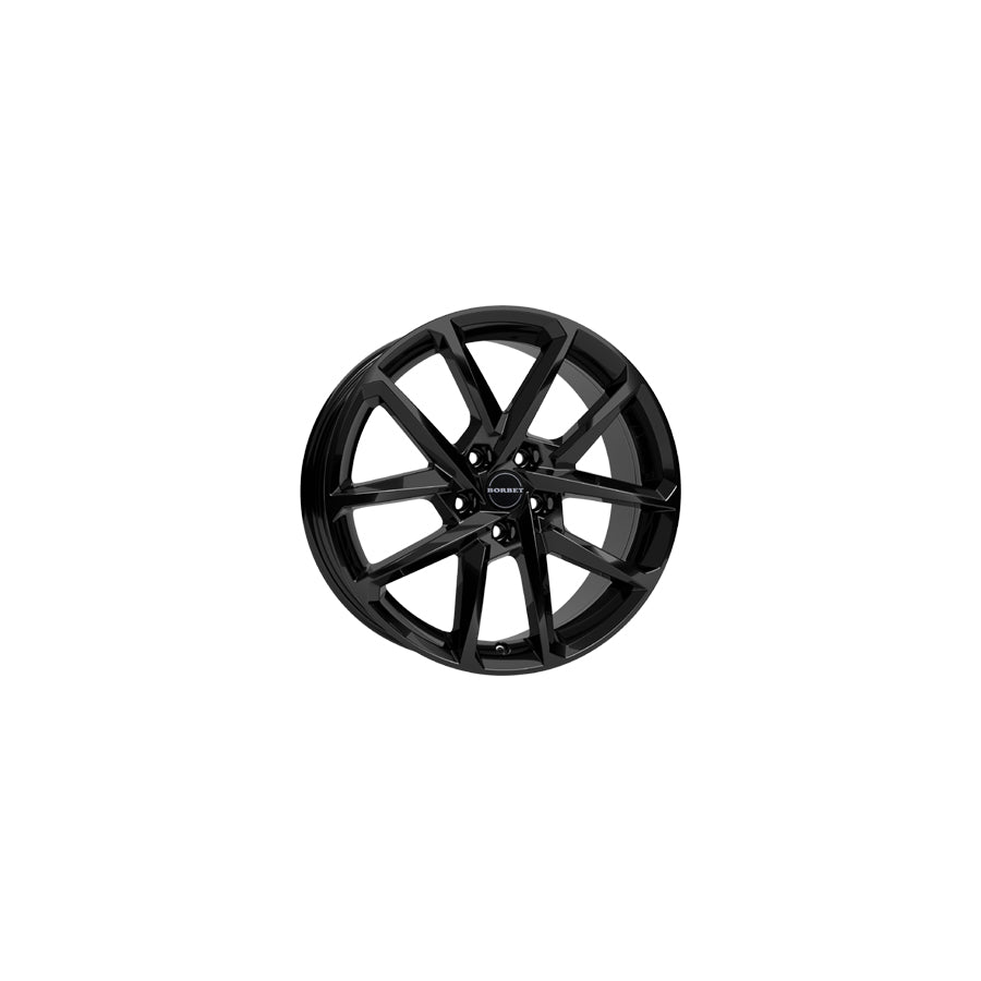 Borbet N 8x19 ET45 N 80945112557,1BG Glossy Black Wheel | ML Performance UK Car Parts