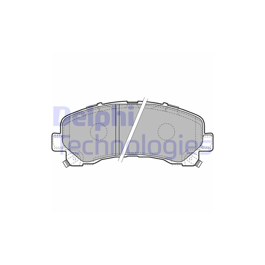 Delphi Lp2164 Brake Pad Set