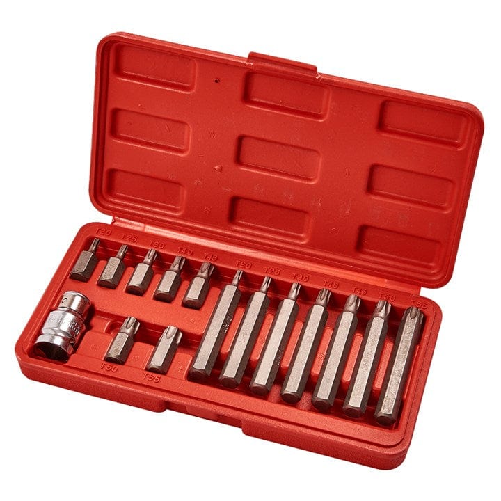 Amtech 15pcs. Torque Bit & Socket Set | ML Performance DIY & Power Tools