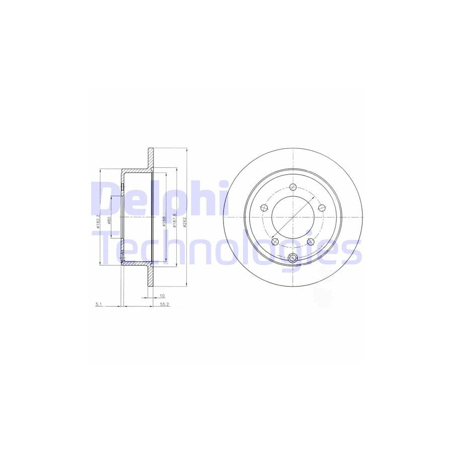 Delphi Bg4179 Brake Disc