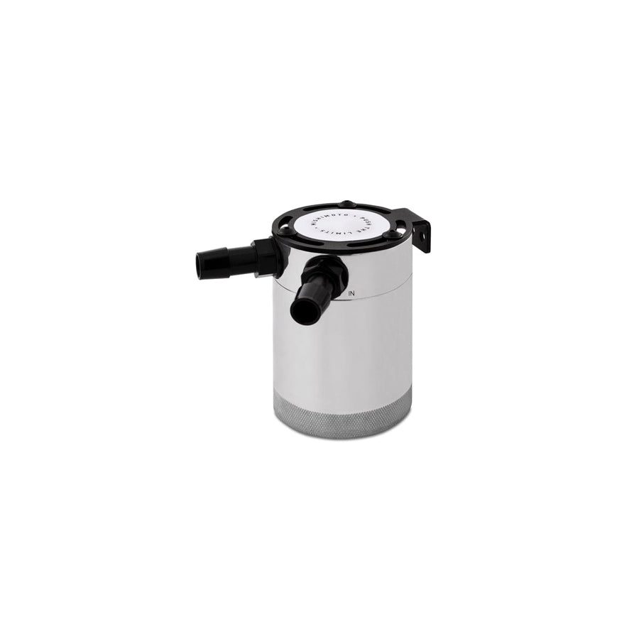 Mishimoto MMBCC-CBTWO-P Compact Baffled Oil Catch Can - 2-Port - Polished