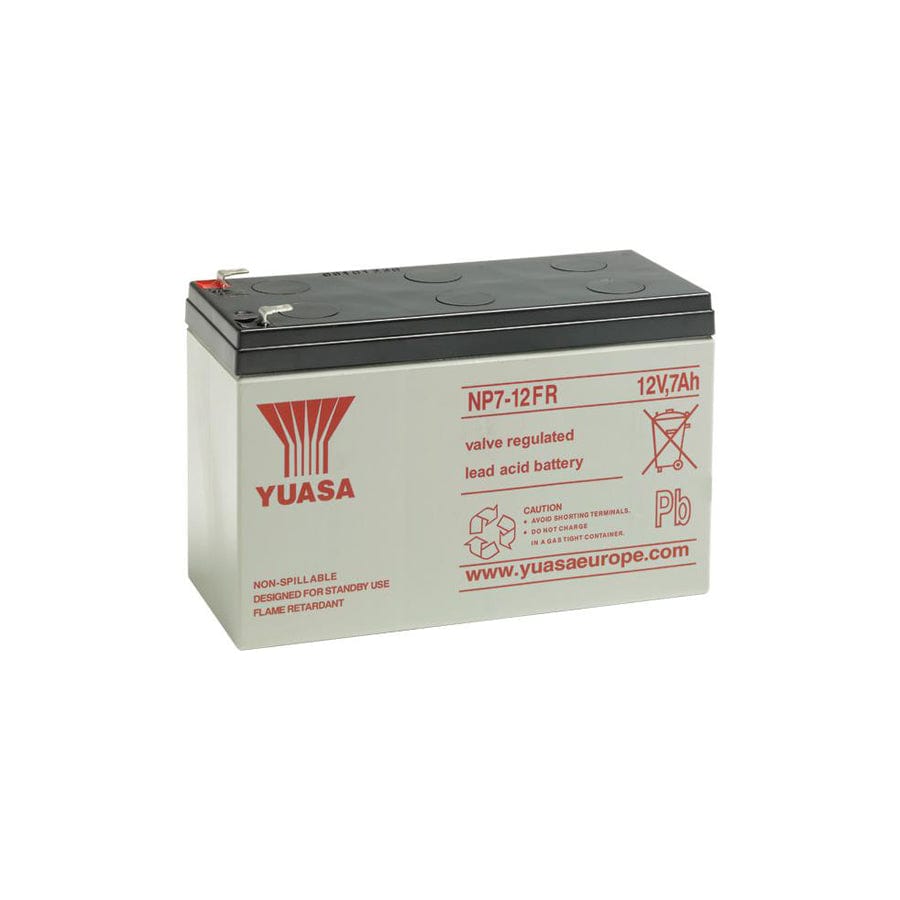 Yuasa NP7-12FR Industrial Valve Regulated Lead Acid Battery (7V 12Ah) | ML Performance UK Car Parts