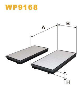 WIX Filters WP9168 Pollen Filter