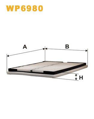 WIX Filters WP6980 Pollen Filter