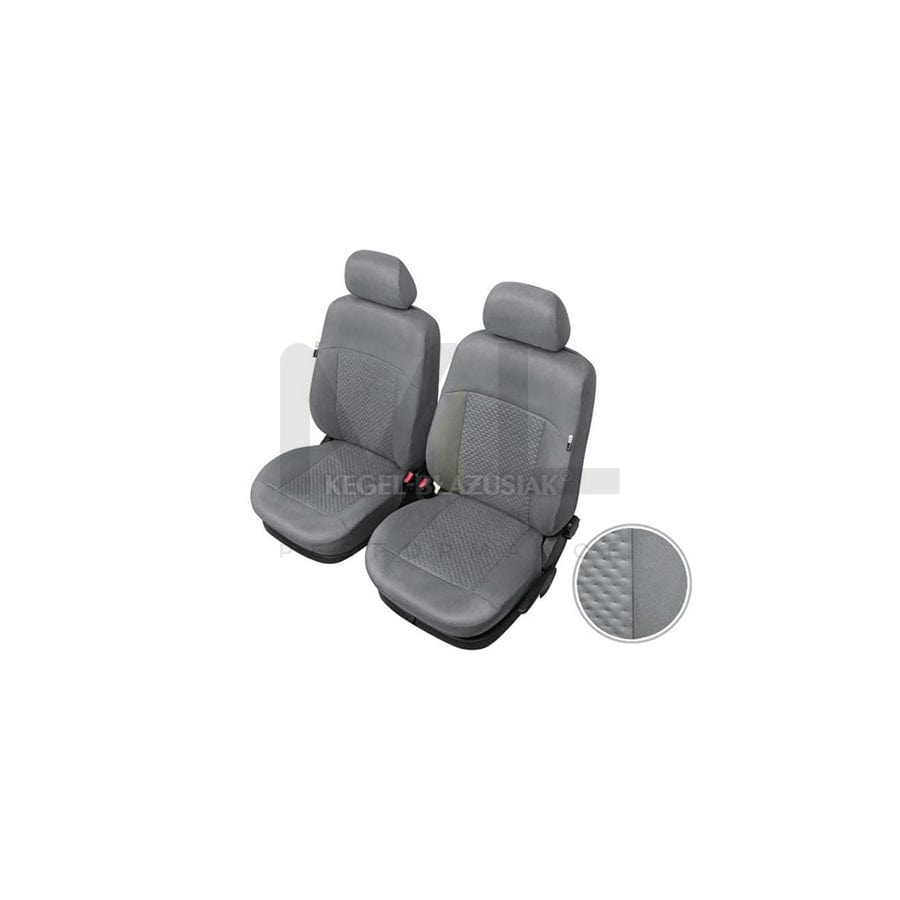 KEGEL 5-1304-235-3020 Car seat cover Grey, Leatherette, Polyester, Front | ML Performance Car Parts