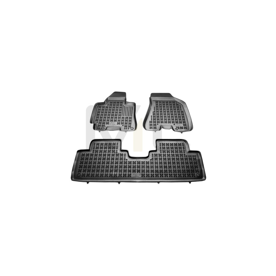 REZAW PLAST Tailored 201604 Floor mat set for HYUNDAI Tucson (JM) Elastomer, Front and Rear, Quantity: 3, Black | ML Performance Car Parts