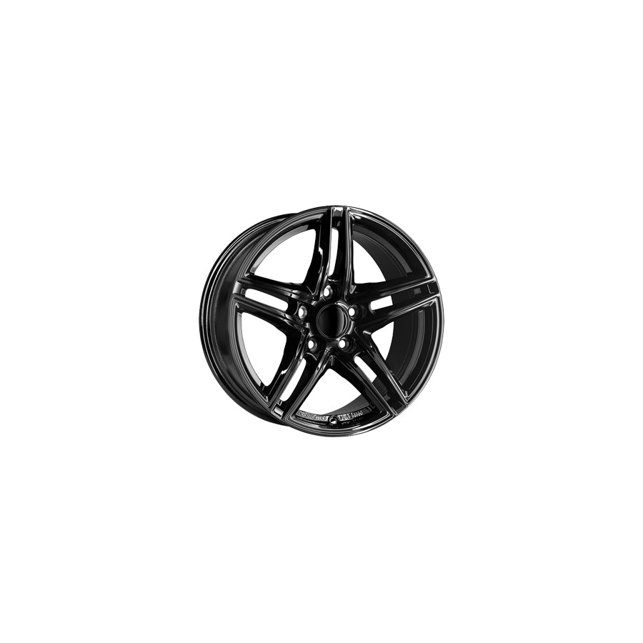 Borbet XR 7.5x17 ET28 XR 75728112566,5BG/T Glossy Black Wheel | ML Performance UK Car Parts