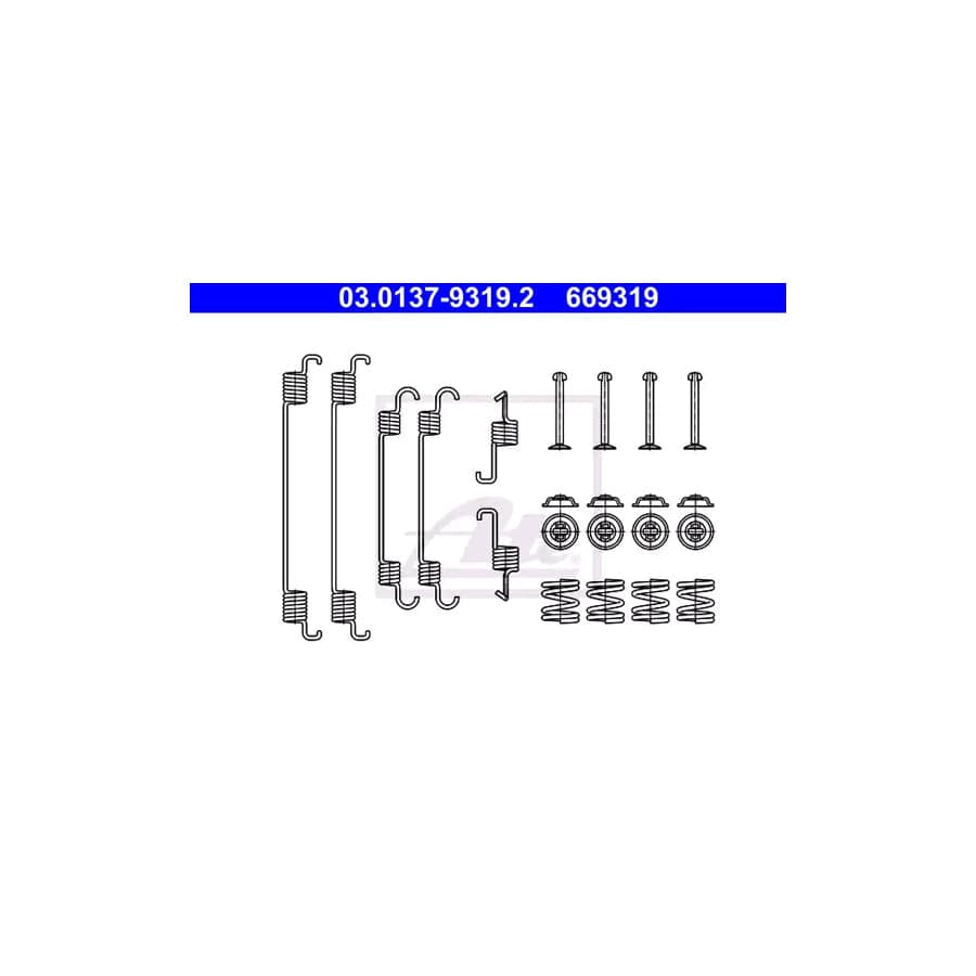 ATE 03.0137-9319.2 Accessory Kit, Brake Shoes | ML Performance UK Car Parts