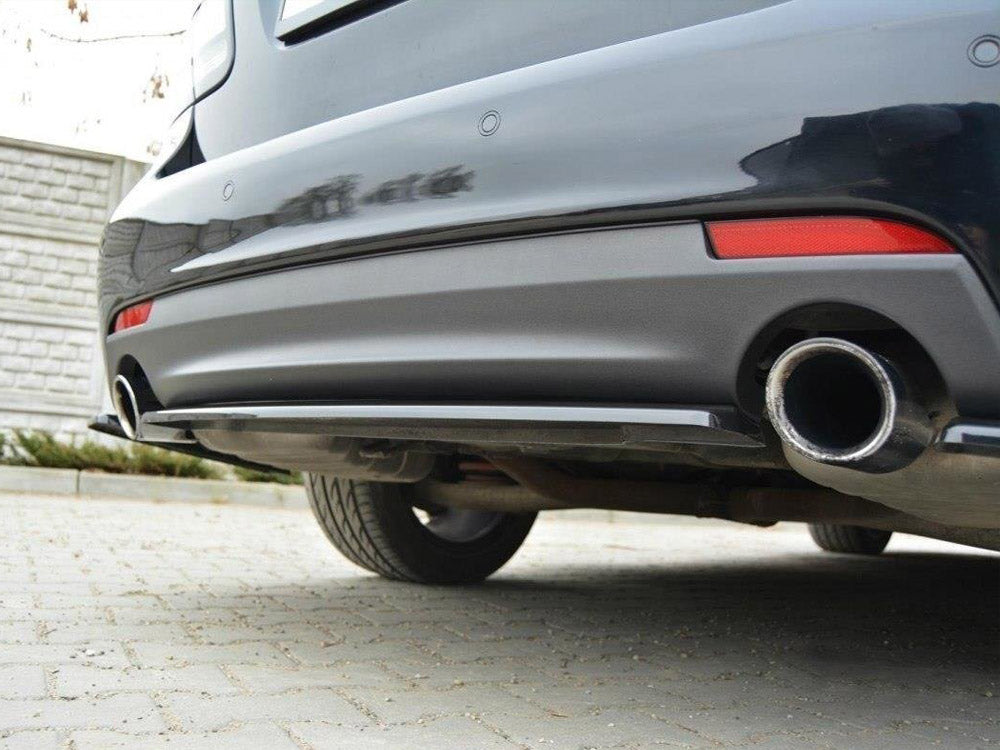 Maxton Design Saab 9-3 Aero MK2 Facelift Central Rear Splitter