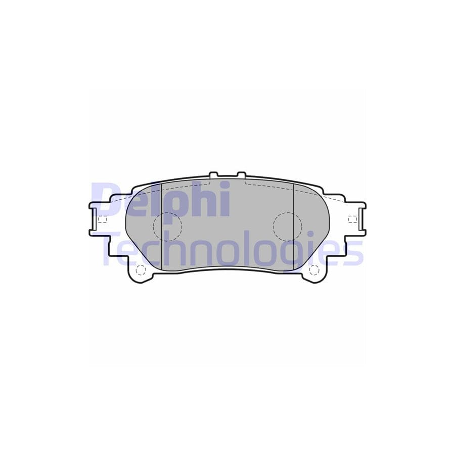 Delphi Lp2196 Brake Pad Set