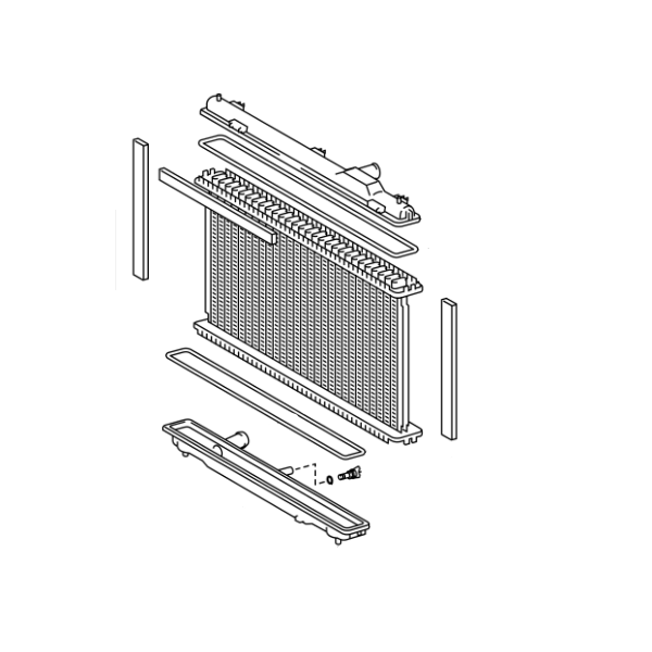 Genuine Lexus 16400-31370 GS Phase 3 Radiator