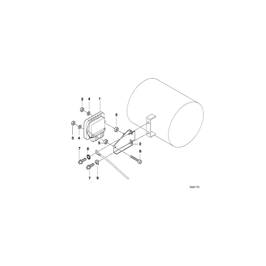 Genuine BMW 12142325293 Spacer (Inc. R 100 GS, R 100 R & R 65 RT) | ML Performance UK