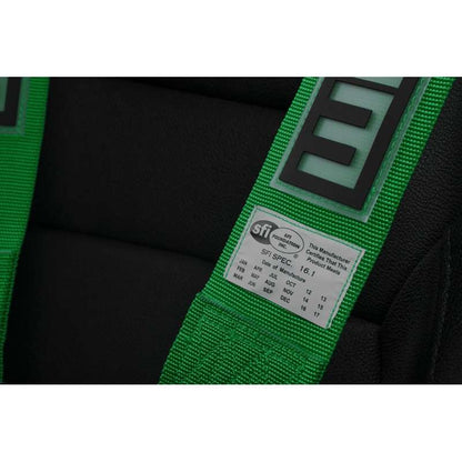 BRAUM 5 Pt – Sfi 16.1 Racing Harness (Green)