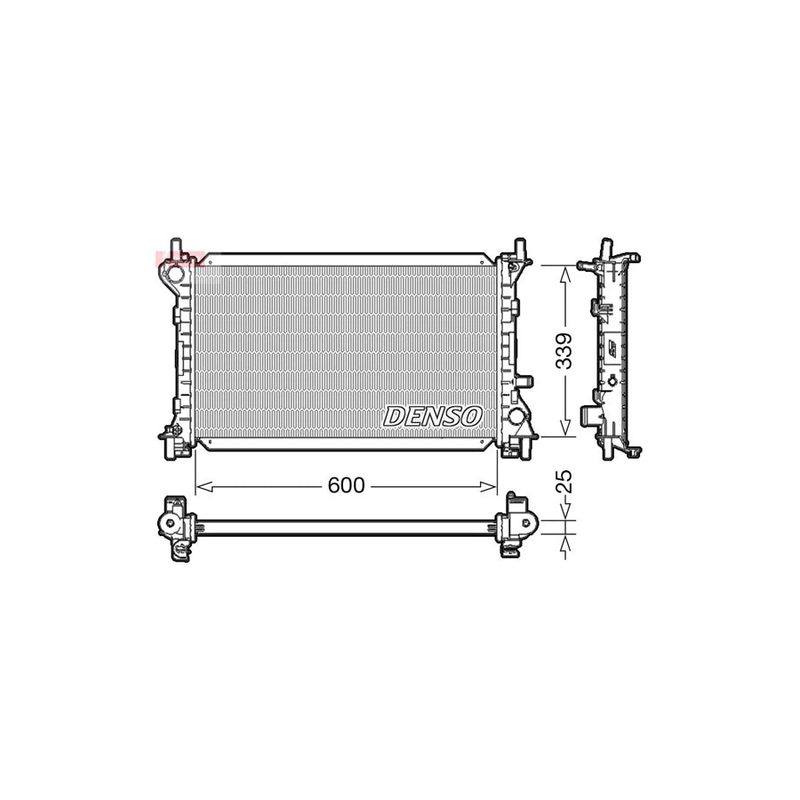 Denso DRM10002 Drm10002 Engine Radiator | ML Performance UK