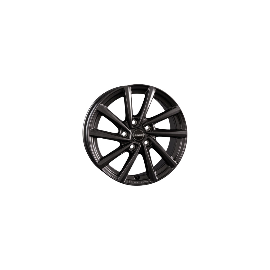 Borbet V 7x19 ET48 V 70947,5108563,4MAG Mistral Anthracite Glossy Wheel | ML Performance UK Car Parts