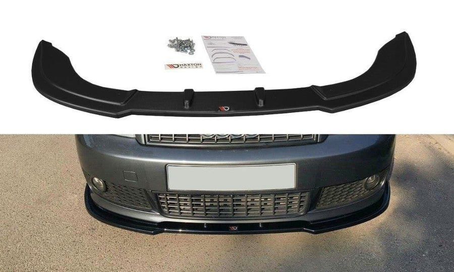 Maxton Design AU-A4-B6-SLINE-FD2T Front Splitter V.2 Audi A4 S-Line B6 | ML Performance UK Car Parts