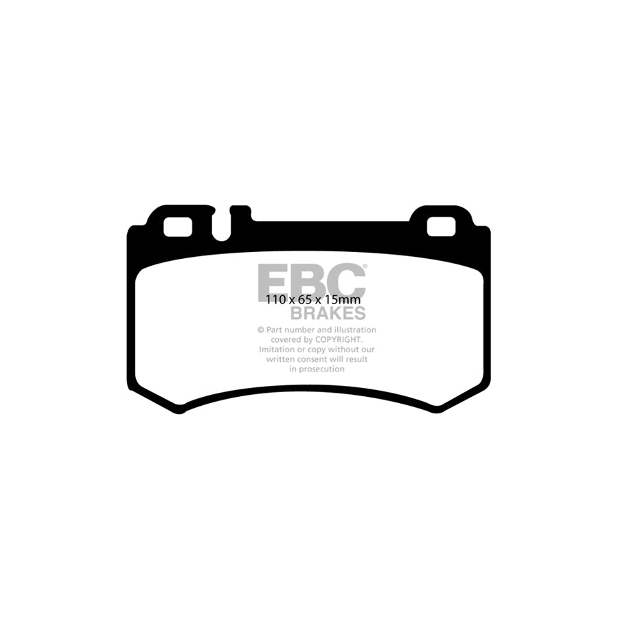 EBC PLK1167 Mercedes-Benz R171 Yellowstuff Pads and Brake Line Performance Pack - Brembo Caliper 3 | ML Performance UK Car Parts