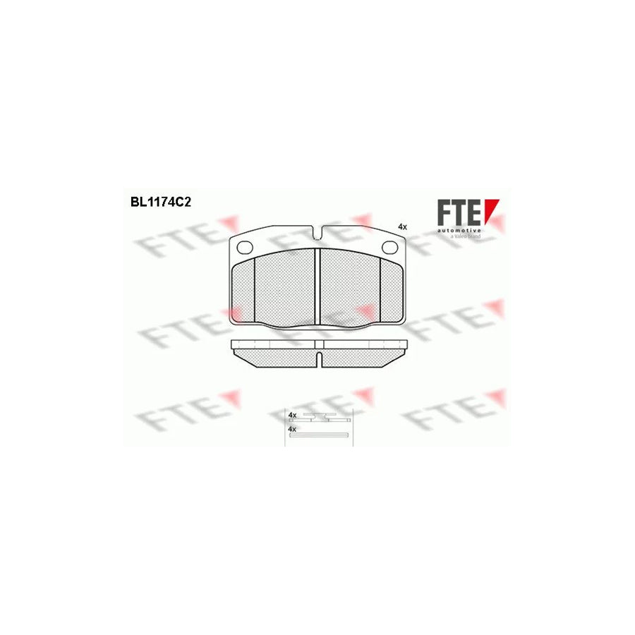 Fte BL1174C2 Brake Pad Set | ML Performance UK Car Parts