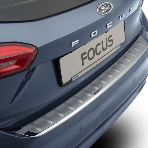 GENUINE FORD 2310632 FOCUS REAR BUMPER PROTECTOR PLATE, STAINLESS STEEL | ML Performance UK