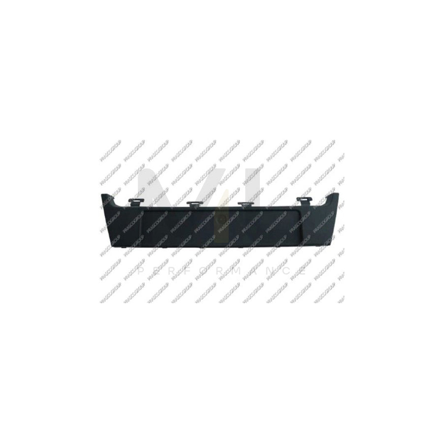 PRASCO RN0361539 Number plate holder Front, Black, frameless | ML Performance Car Parts