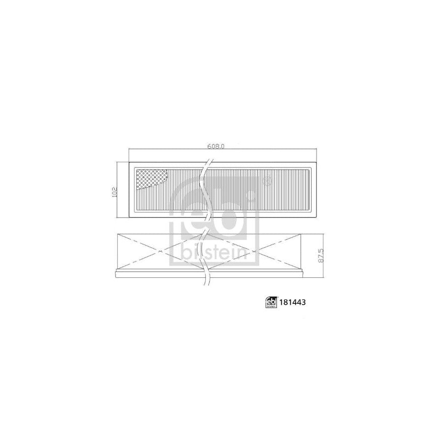 Febi Bilstein 181443 Pollen Filter