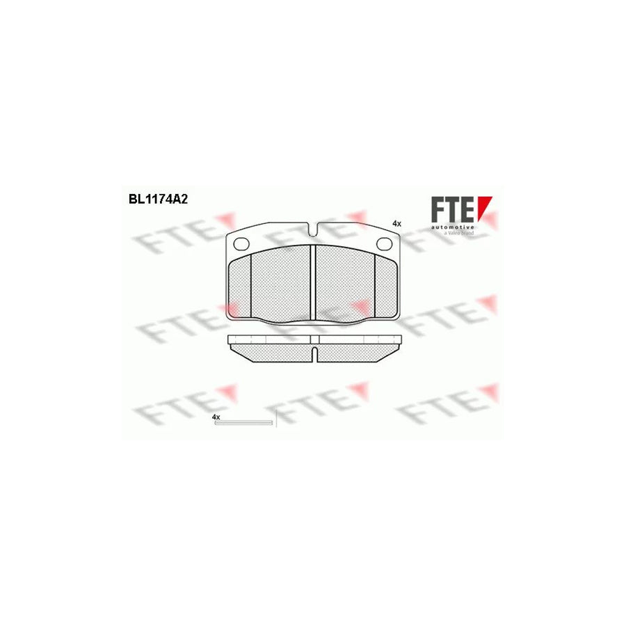 Fte BL1174A2 Brake Pad Set | ML Performance UK Car Parts