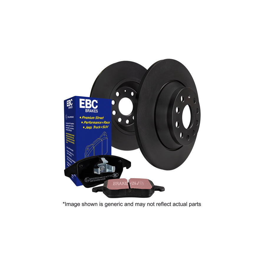 EBC PD40K2358 Ford Ultimax Pad & Plain Disc Kit - ATE Caliper 1 | ML Performance UK Car Parts