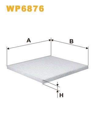 WIX Filters WP6876 Pollen Filter