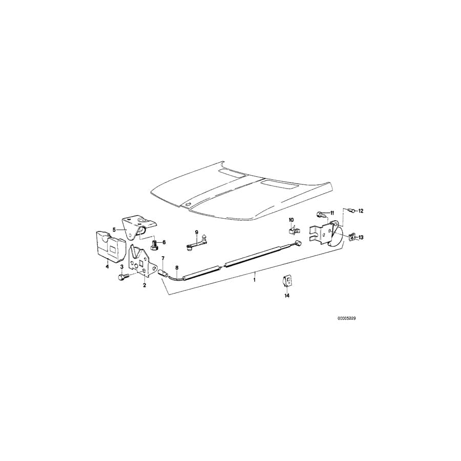 Genuine BMW 07119916970 E30 E24 E12 Hex Head Screw ST6,3X19-C-Z1 (Inc. 518i) | ML Performance UK Car Parts