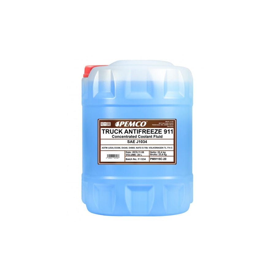 PEM-PM9115C20-D Pemco Truck Antifreeze 911 Antifreeze | ML Performance UK Car Parts