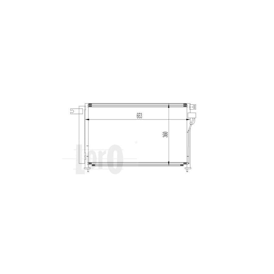 Abakus 0240160008 Air Conditioning Condenser | ML Performance UK