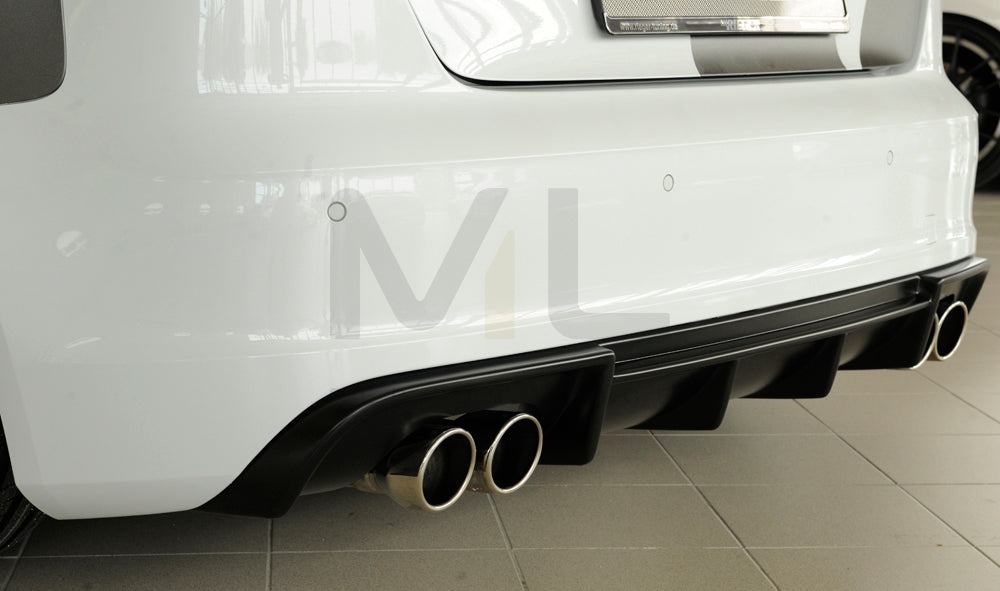 Rieger 00056805 Audi 8V A3 Rear Diffuser 3 | ML Performance UK Car Parts