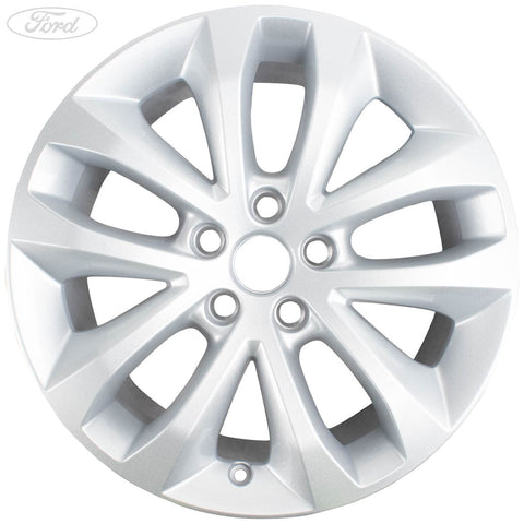 GENUINE FORD 1552488 KUGA ALLOY WHEEL 17" 5 X 2-SPOKE DESIGN, SILVER | ML Performance UK