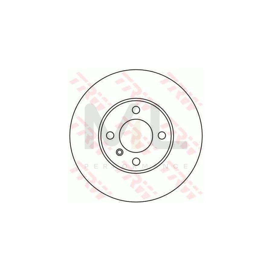 TRW DF1553 Brake Disc for BMW 3 Series Solid | ML Performance Car Parts