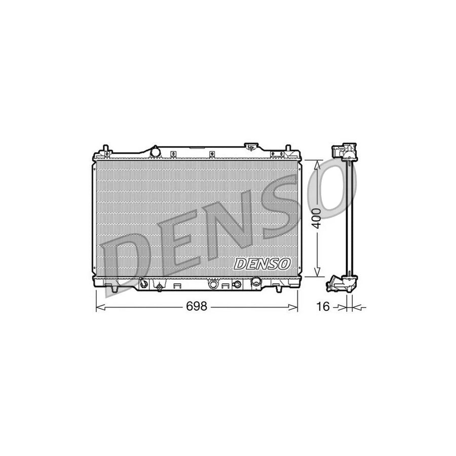 Denso DRM40016 Drm40016 Engine Radiator For Honda Stream I (Rn) | ML Performance UK