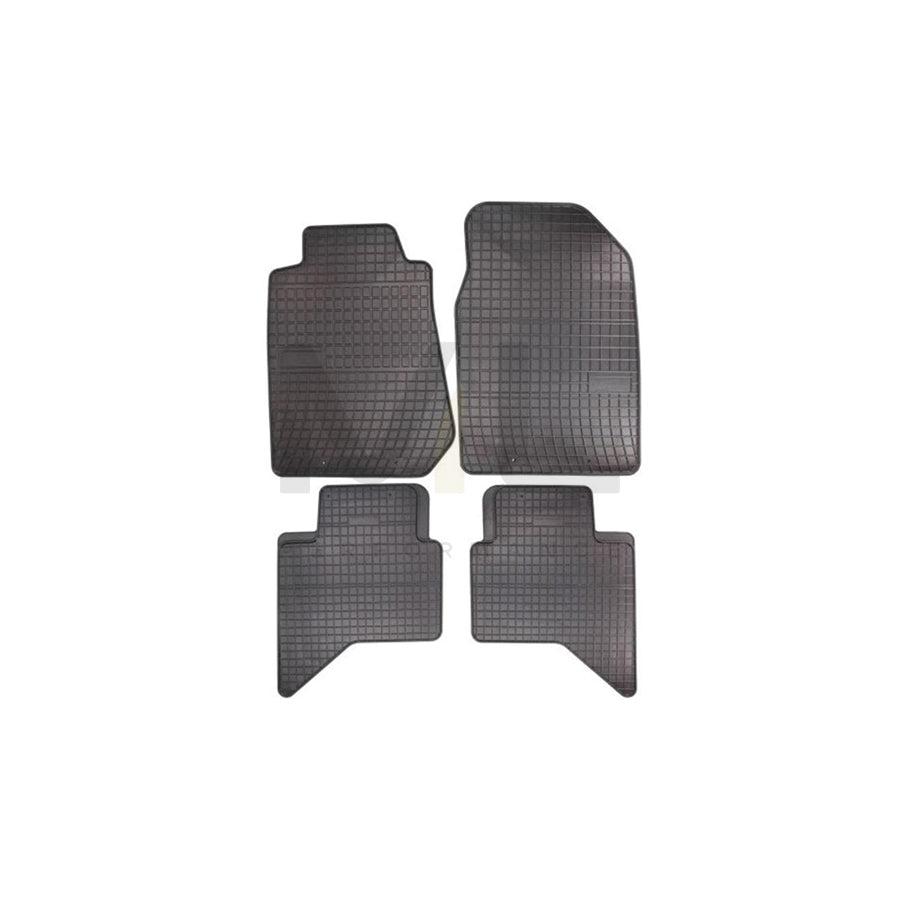 FROGUM Tailored 546672 Floor mat set for ISUZU D-Max II Pickup (TFR, TFS) Elastomer, Front and Rear, Quantity: 4, Black | ML Performance Car Parts