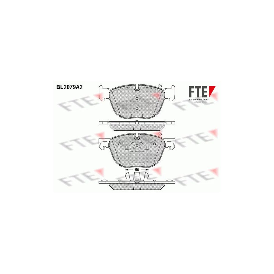 Fte BL2079A2 Brake Pad Set | ML Performance UK Car Parts